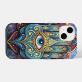 Celestial Hamsa  iPhoneケース (裏面横)