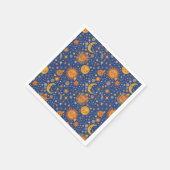 Celestial Hand Drawn Pattern - Paper Napkins スタンダードカクテルナプキン (角)