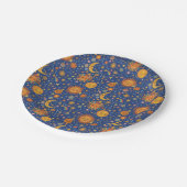 Celestial Hand Drawn Pattern - Paper Plates ペーパープレート (アングル)