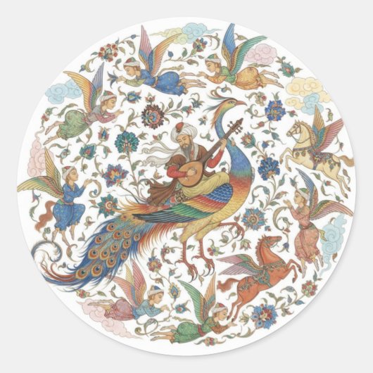 Celestial Harmony ラウンドシール (正面)