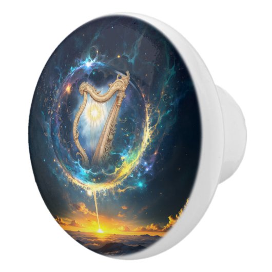 Celestial Harp of the Moonbound Skies.  セラミックノブ (右)