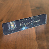 Celestial Harp of the Moonbound Skies. デスクネームプレート (側面)