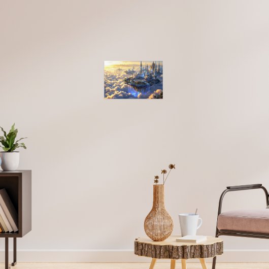 Celestial Haven: The Floating Citadel ポスター (リビング3)