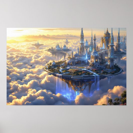 Celestial Haven: The Floating Citadel ポスター (正面)