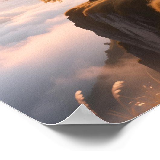 Celestial Highlands Morning ポスター (角)