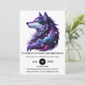Celestial Howl Wolf Birthday 招待状 (スタンド正面)