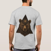 CELESTIAL INSTINCT – The Bear Who Holds the Stars Tシャツ (裏面)