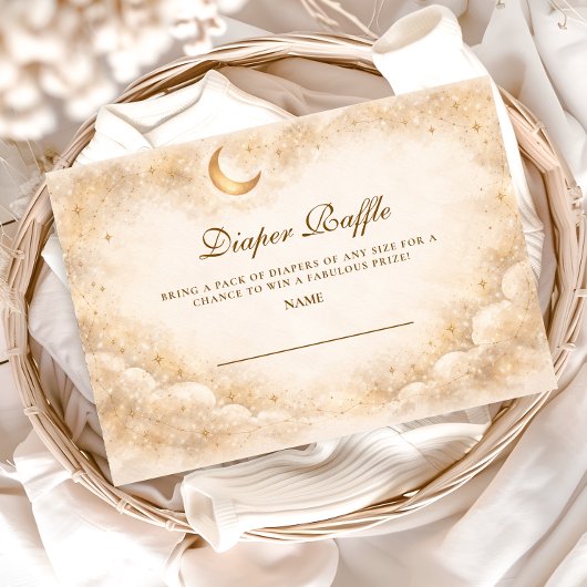 Celestial Ivory Gold Diapper Raffle エンクロージャーカード