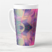 Celestial Kaleidoscopic Dreams カフェラテマグ (左アングル)