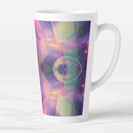 Celestial Kaleidoscopic Dreams カフェラテマグ (右)