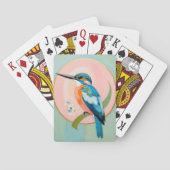 Celestial Kingfisher: A Study in Azure and Gold トランプ (裏面)