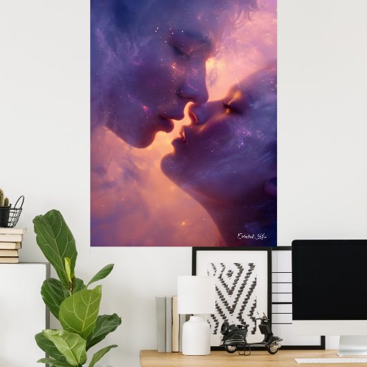 Celestial Kiss ポスター (ホームオフィス)