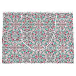 Celestial Lace Mosaic ラージペーパーバッグ