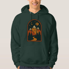 Celestial Landscape Men's Hooded Sweatshirt パーカ
