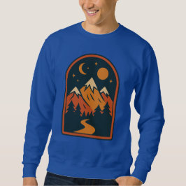Celestial Landscape Men's Sweatshirt スウェットシャツ