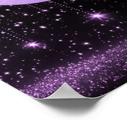 Celestial Libra – Astrology Art ポスター (角)