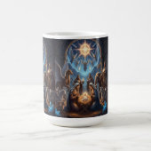 Celestial Light Over Unity – Inspirational Mug コーヒーマグカップ (中央)