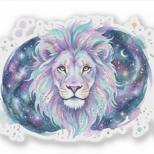 Celestial lion sticker シール (正面)