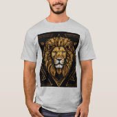 Celestial Lion T-Shirt – PremiuMen's Basic T-Shirt Tシャツ (正面)