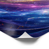 Celestial Lotus Energy – New Age Abstract Spiritua ポスター (コーナー)