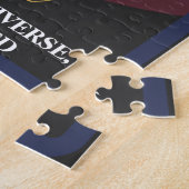 Celestial Mama Hands Galaxy Universe ジグソーパズル (側面)