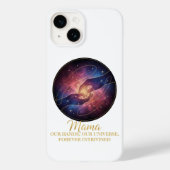 Celestial Mama Hands Galaxy Universe Case-Mate iPhoneケース (裏面)