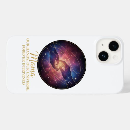 Celestial Mama Hands Galaxy Universe Case-Mate iPhoneケース (裏面 (横))
