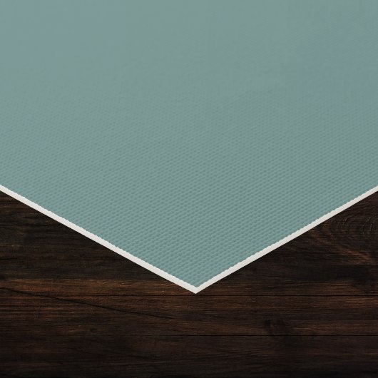 Celestial Mandala Moon Galaxy Teal Gold Monogram ヨガマット