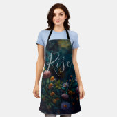 Celestial Midnight Garden Dreamscape, Rise エプロン (着用した状態)