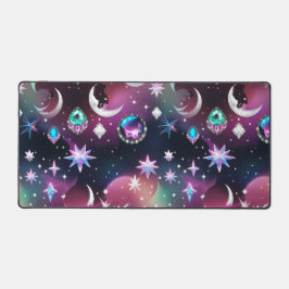 Celestial Moon Astrology – Tourmaline Opal デスクマット