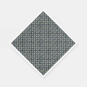 Celestial Moon & Daffodil Baby Shower Napkins スタンダードランチョンナプキン (角)