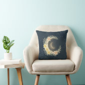 Celestial Moon & Daffodil Nursery Pillow クッション (椅子)