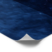 Celestial Moon Goddess Wall Art ポスター (角)