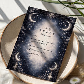 Celestial Moon Gothic Wedding 出欠カード