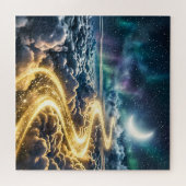 Celestial Moon Path Jigsaw Puzzle ジグソーパズル (横)