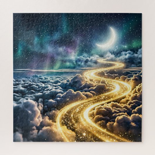 Celestial Moon Path Jigsaw Puzzle ジグソーパズル (縦)
