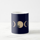 Celestial moon phase コーヒーマグカップ (中央)