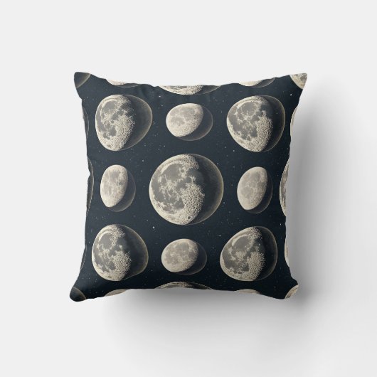 Celestial Moon Phase (2) クッション (裏面)
