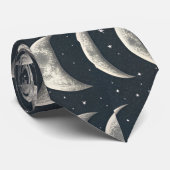 Celestial Moon Phase (2) ネクタイ (ロール)