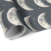 Celestial Moon Phase (2) ラッピングペーパー (ロールコーナー)