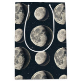 Celestial Moon Phase (3) ミディアムペーパーバッグ (正面)