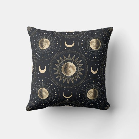 Celestial Moon Phase (4) クッション (裏面)