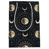 Celestial Moon Phase (4) ミディアムペーパーバッグ (正面)