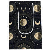 Celestial Moon Phase (4) ミディアムペーパーバッグ (裏面)
