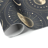Celestial Moon Phase (4) ラッピングペーパー (ロールコーナー)