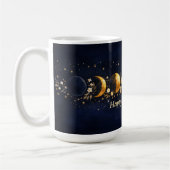 Celestial Moon Phase Mother's Day Mug Large 15oz コーヒーマグカップ (左)