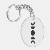 Celestial Moon Phases キーホルダー (正面左)