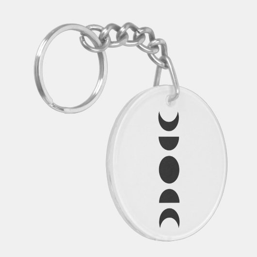 Celestial Moon Phases キーホルダー (正面左)