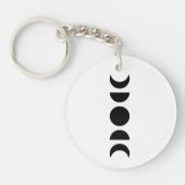 Celestial Moon Phases キーホルダー (正面)