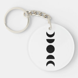 Celestial Moon Phases キーホルダー